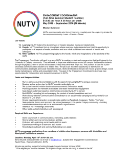 ENGAGEMENT COORDINATOR