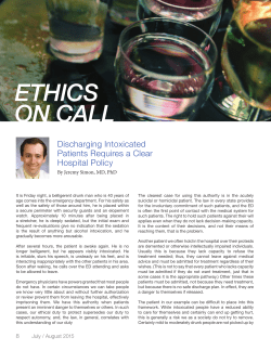 ethics on call