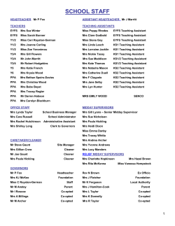 school details - St Michael`s C of E Primary School