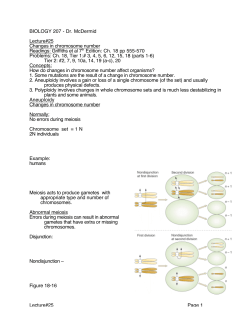 Lecture#25 Page 1 BIOLOGY 207