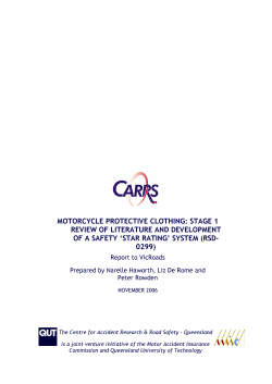 revised final prot clothing 29 Nov