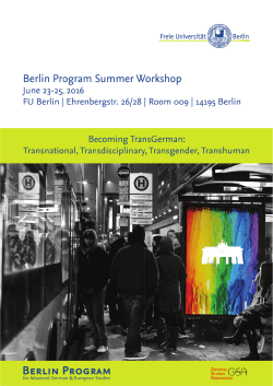 Becoming TransGerman: Transnational