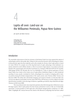 Land-use on the Willaumez Peninsula, Papua - ANU Press