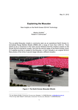 Explaining the Musudan