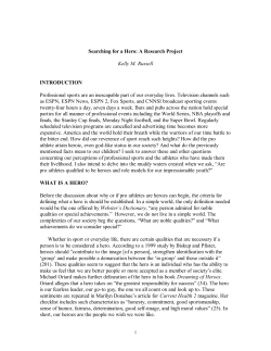 Searching for a Hero: A Research Project