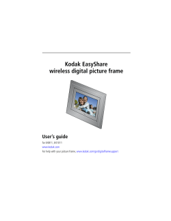 Kodak EasyShare wireless digital picture frame