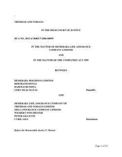 Page 1 of 53 - The Judiciary of Trinidad and Tobago