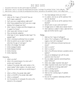 The Dice Game &ndash; 1st Semester Review