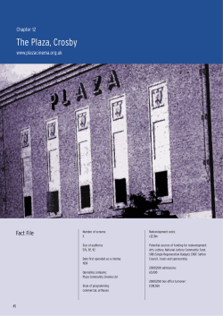The Plaza, Crosby - Independent Cinema Office