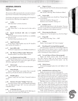 ArsenAl errAtA p 51 Magnetic System