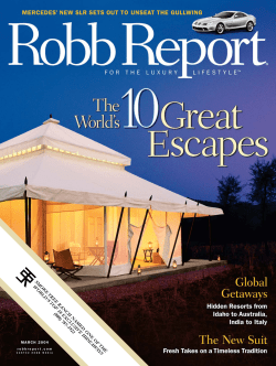 10 Great Escapes - Smoke Tree Ranch