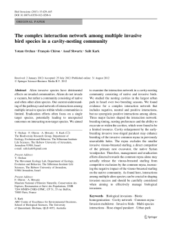 The complex interaction network among multiple
