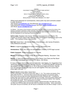 Thursday, June 25, 2015 - Chuckanut Community Forest Park District
