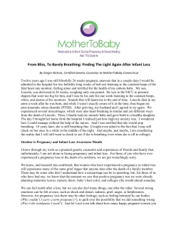 Finding The Light Again After Infant Loss