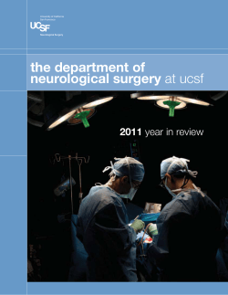 brain tumor center - UCSF Neurosurgery