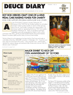 deuce diary - Hot Rod Hotline