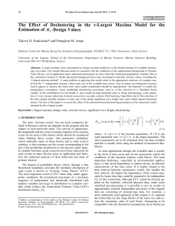The Effect of Declustering in the r