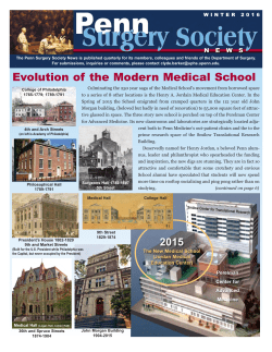 Winter 2016 - Penn Medicine
