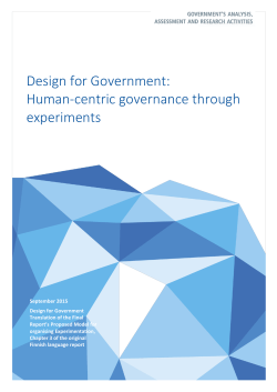 Design for Government