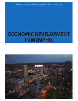 economic development in memphis