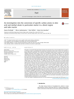An investigation into the conversion of specific carbon atoms in oleic