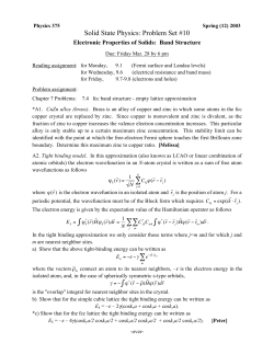 Problem Set 10