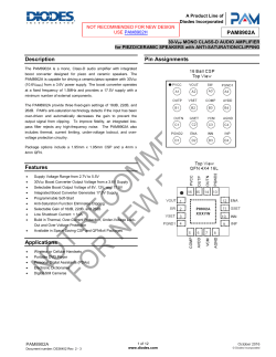Datasheet - Diodes Incorporated