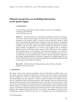 Fulltext PDF - Indian Academy of Sciences