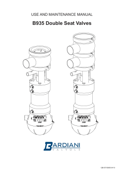 B935 Double Seat Valves