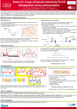 Study of L X-rays of bismuth induced by Pb