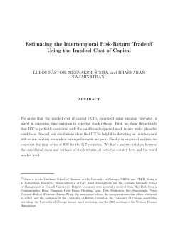 Estimating the Intertemporal Risk-Return Tradeoff Using the Implied