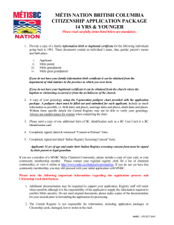 Citizenship Application Information