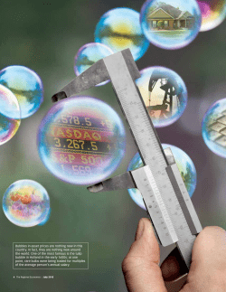 Bubbles in asset prices are nothing new in this country. In fact, they
