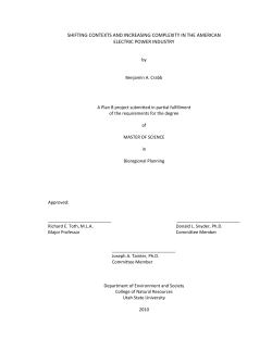 shifting contexts and increasing complexity in the american