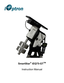 SmartStar iEQ75-GT Instruction Manual