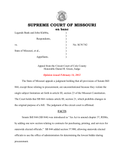 supreme court of missouri