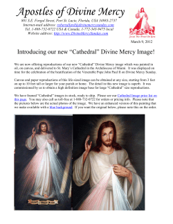 Apostles of Divine Mercy - Divine Mercy Pictures and Images