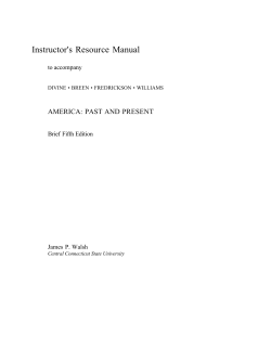 Instructor`s Resource Manual