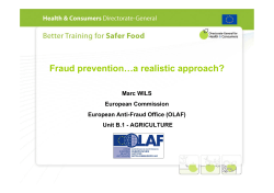 Fraud prevention…a realistic approach?