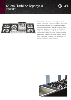 120cm Flushline Tepanyaki