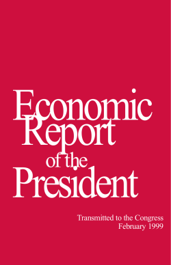 Economic Report of the President - The American Presidency Project