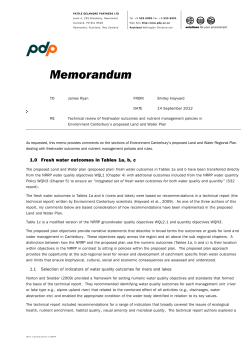 DairyNZ Proposed Canterbury Land and Water Plan Submission