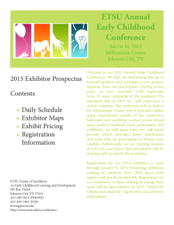 ETSU Annual Early Childhood Conference