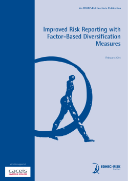Improved Risk Reporting with Factor