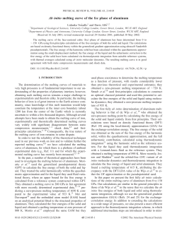 Ab initio melting curve of the fcc phase of aluminum