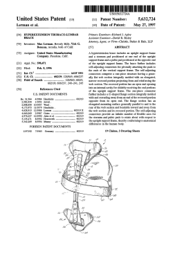 Hyperextension thoraco
