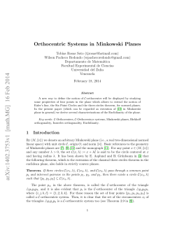 Orthocentric Systems in Minkowski Planes