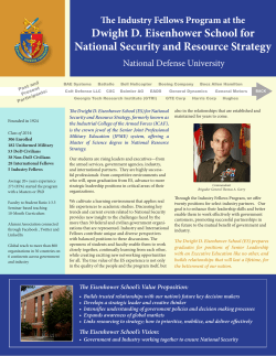 The Industry Fellows Program at the Dwight D. Eisenhower School