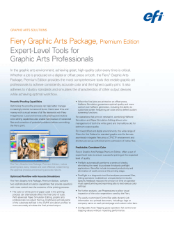 Fiery Graphic Arts Package, Premium Edition Expert