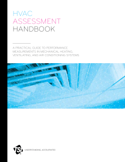 HVAC Assessment Handbook - A Practical Guide to Performance